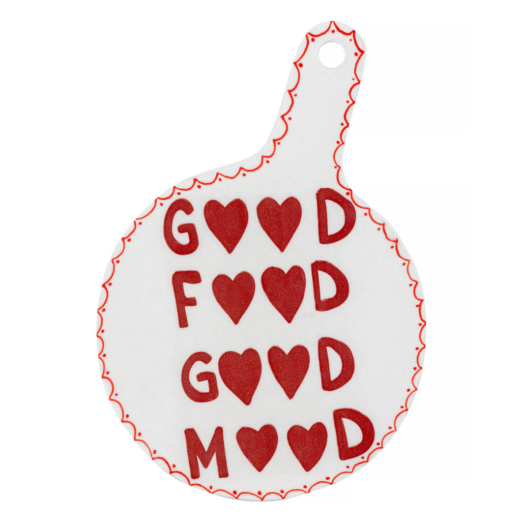 Keramik-Servierbrett "good mood"