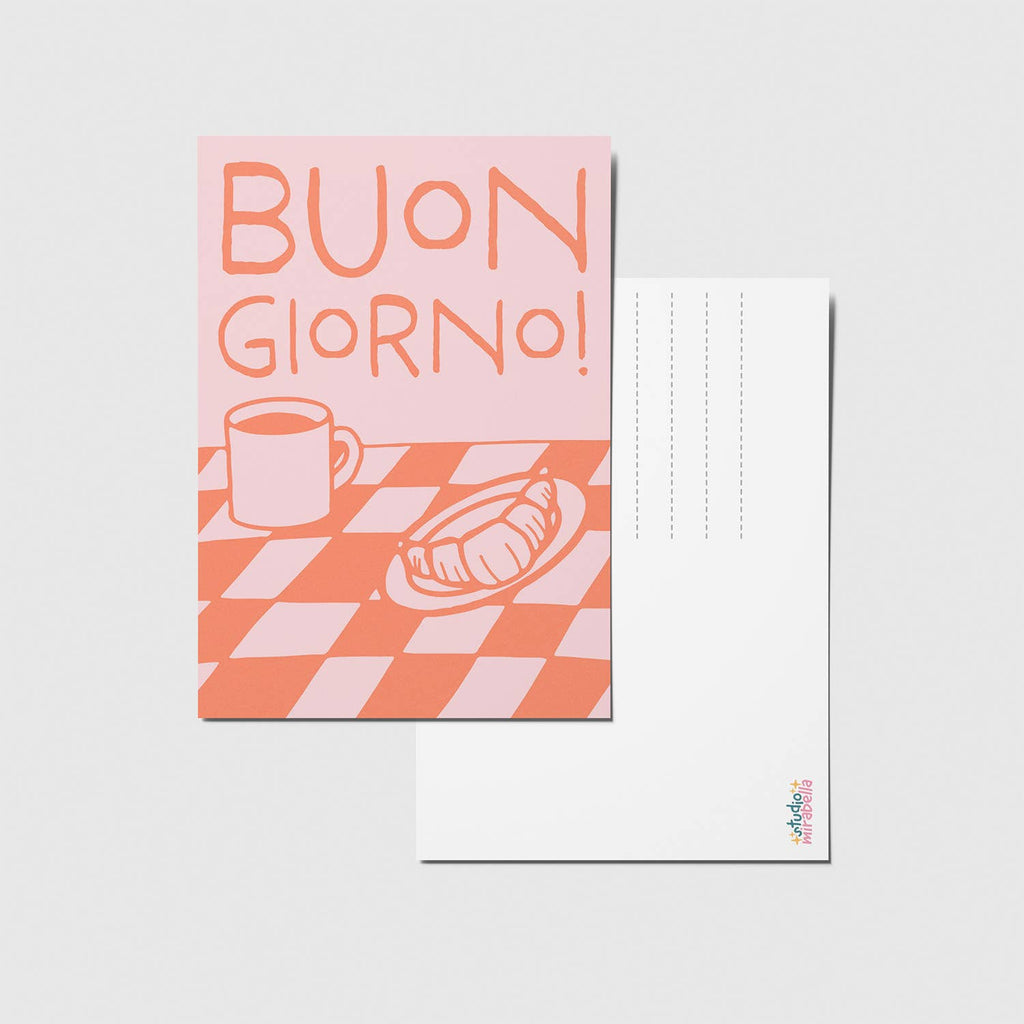 Postkarte - "buon giorno"