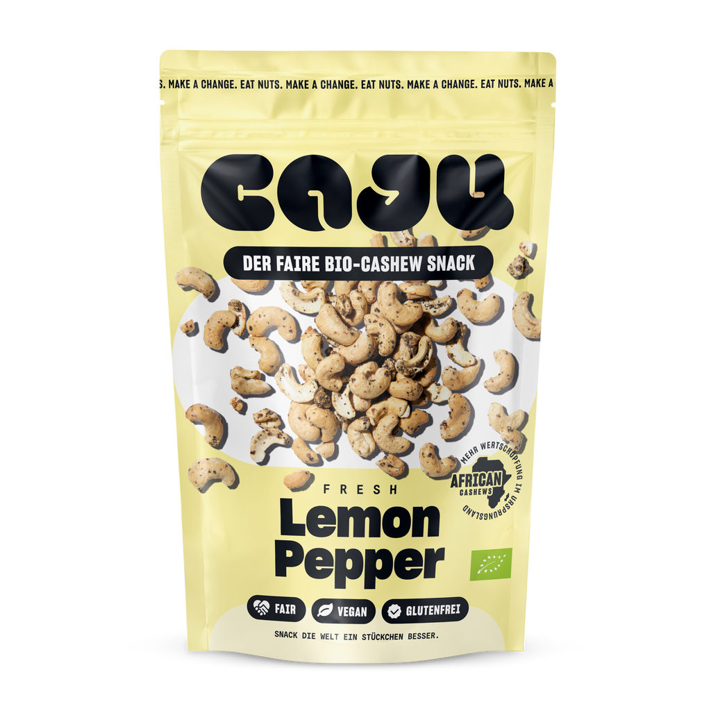 Cashews - fresh LEMON PEPPER
