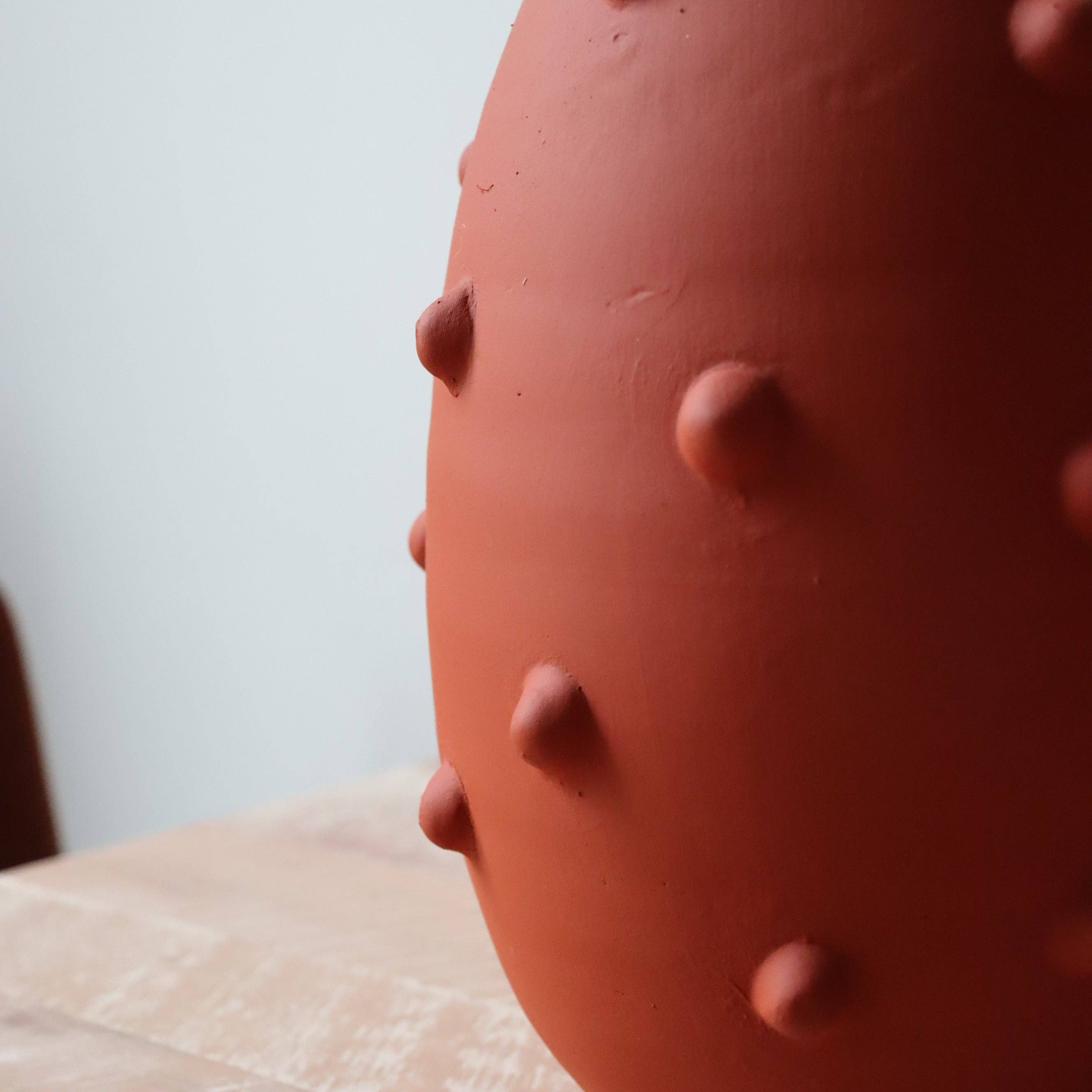 Vase Timgad - Mattes Terrakotta