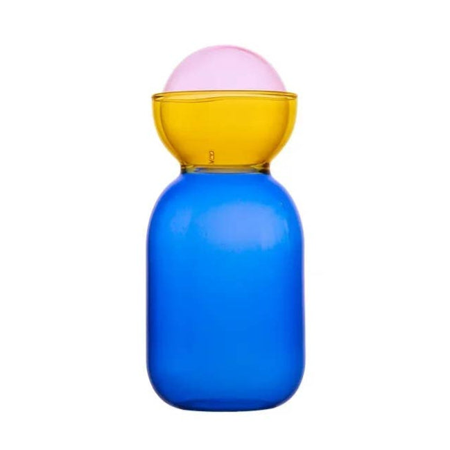 Retro Wasserkaraffe Blau