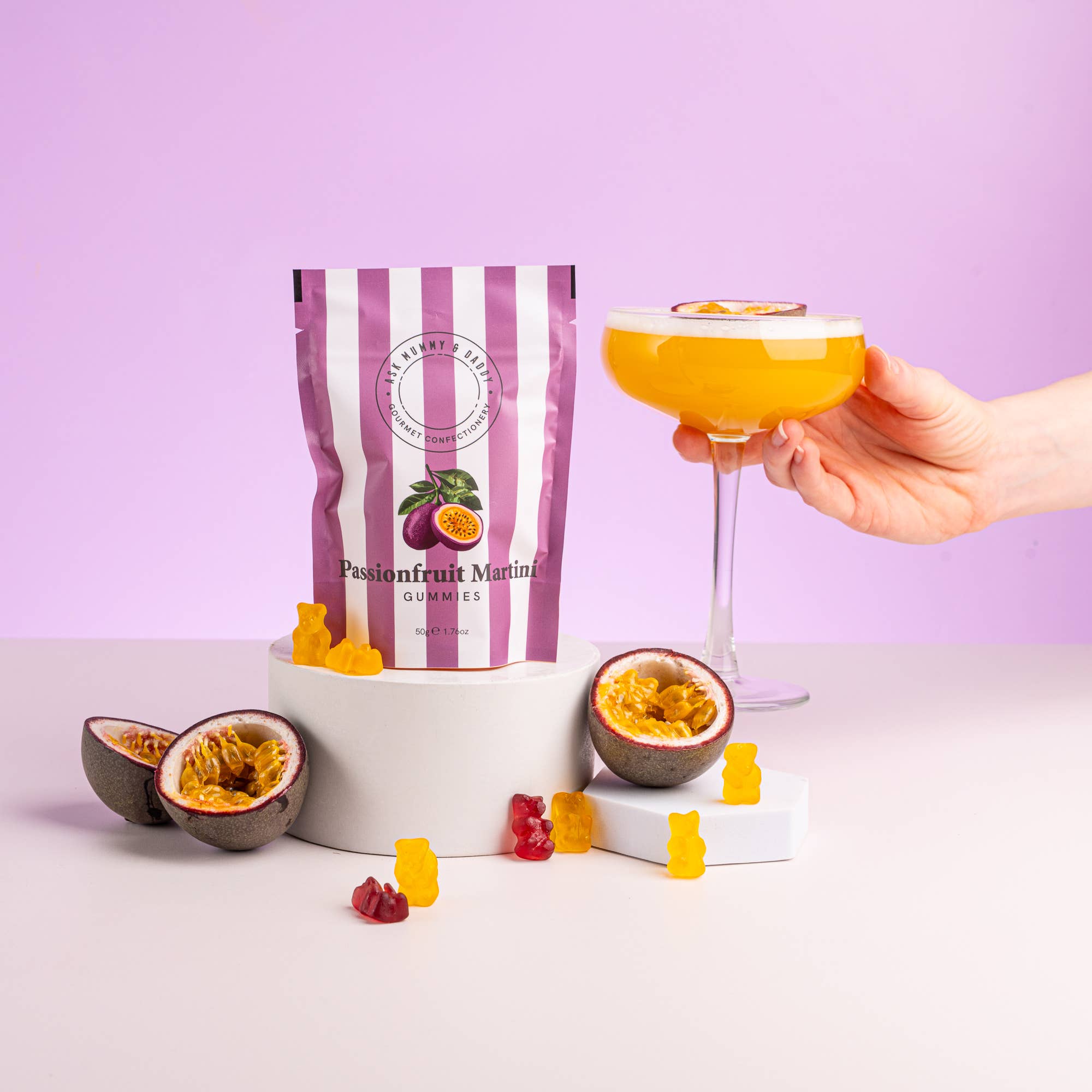 Fruchtgummi - "Passionfruit Martini"