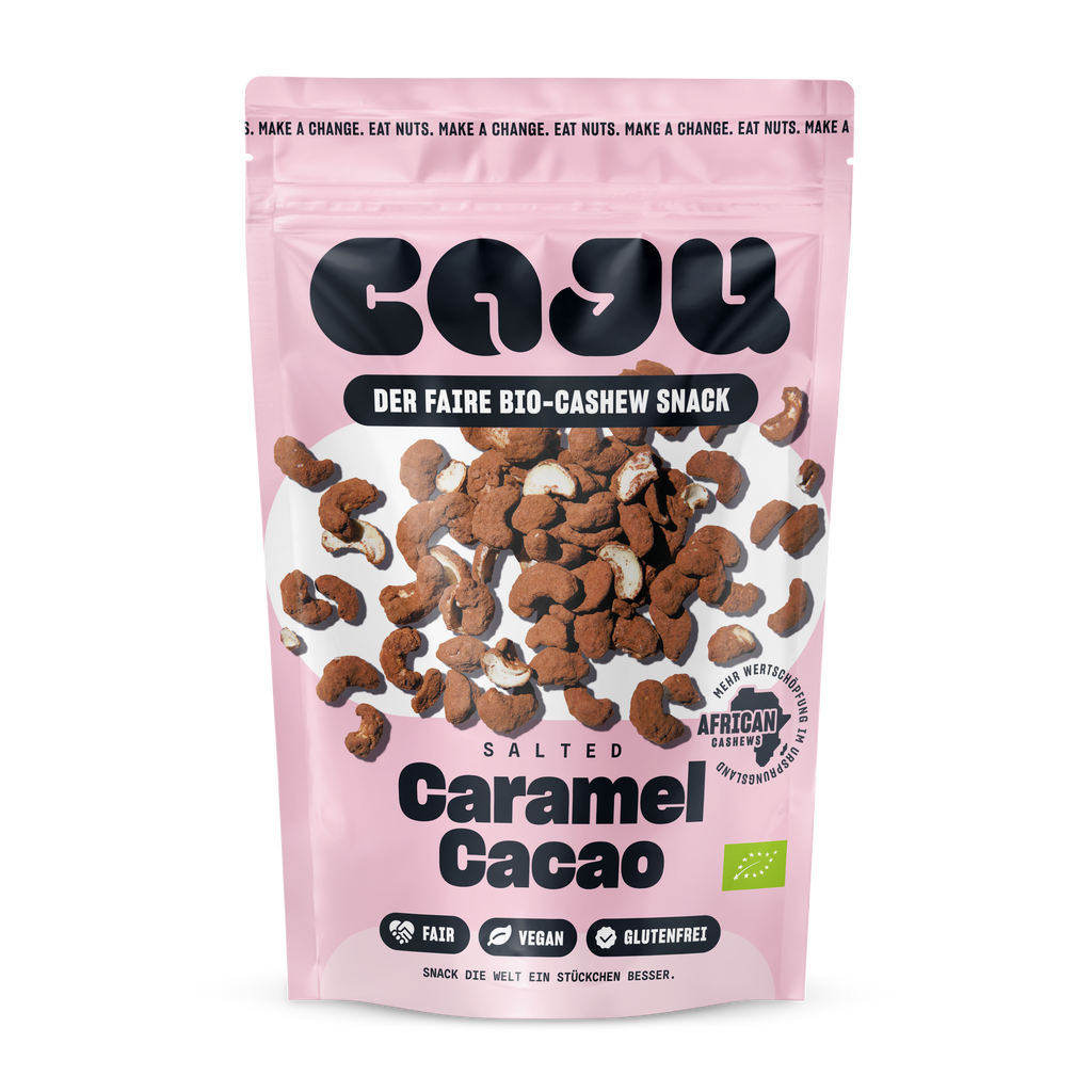 Cashews - salted CARAMEL CACAO