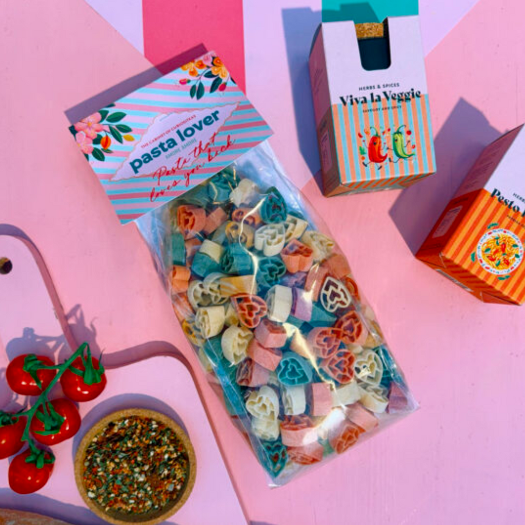 Amore Amore Pasta | Bunte Herzchen-Pasta aus Italien