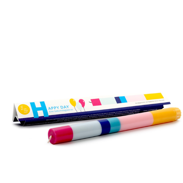 HAPPY DAY | Glückwunschkerze