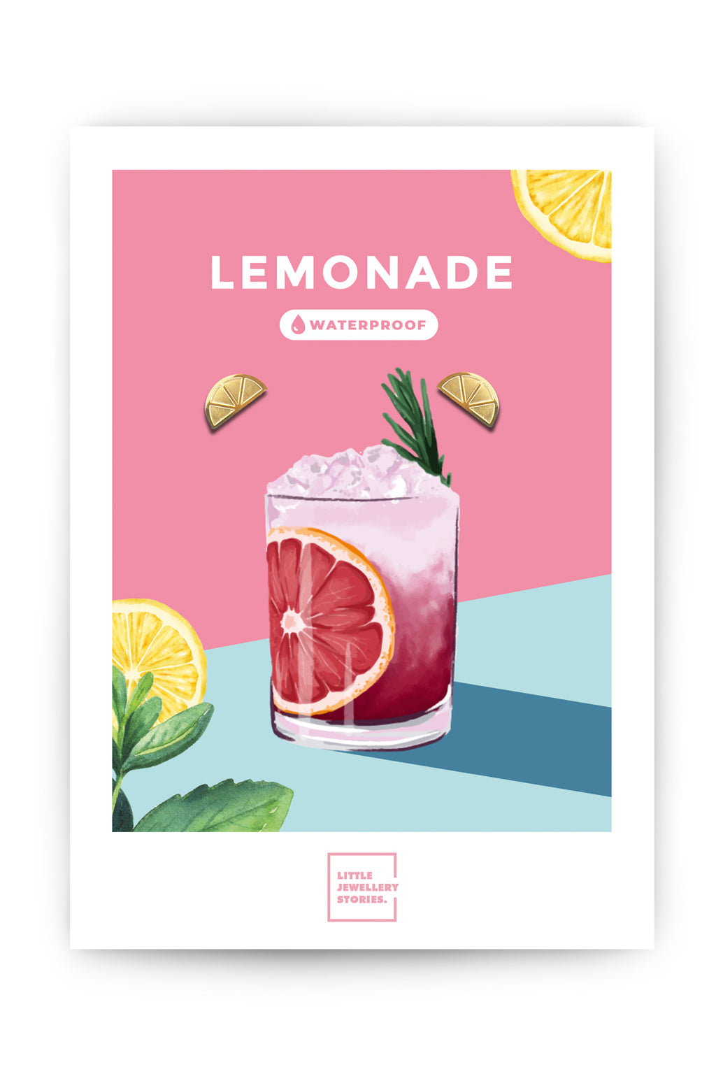 Ohrstecker LEMONADE - LJS.