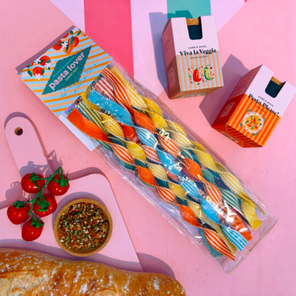 Long Pasta | Bunte italienische Pasta aus natürlichen Zutaten