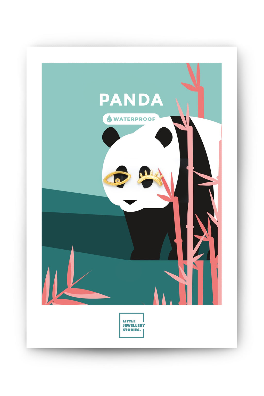 Ohrstecker PANDA - LJS.