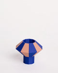ANIS Kerzenhalter - Modul "DIAMANT DUO" - blau peach