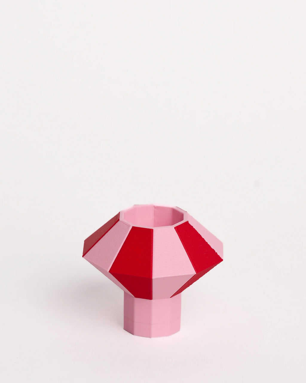 ANIS Kerzenhalter - Modul "DIAMANT DUO" - rot rosa