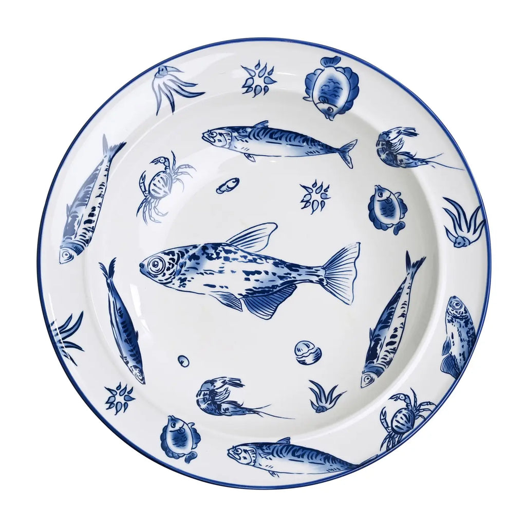 Servierplatte Fische