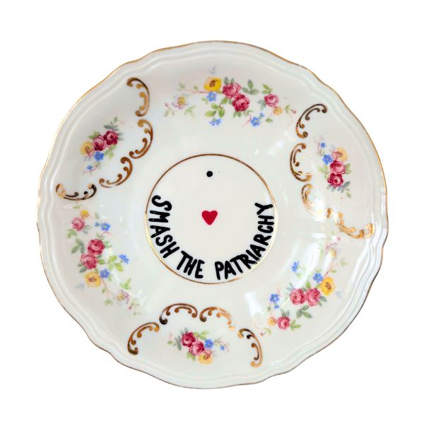 Wandteller SMASH THE PATRIARCHY