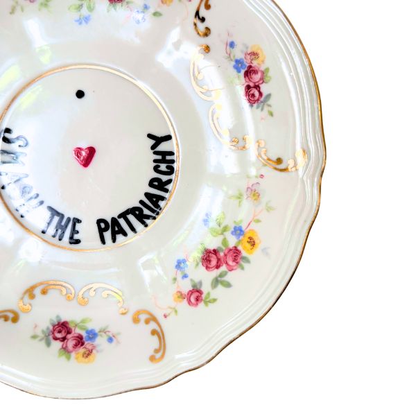 Wandteller SMASH THE PATRIARCHY