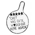 Keramik-Servierbrett "cute chef"