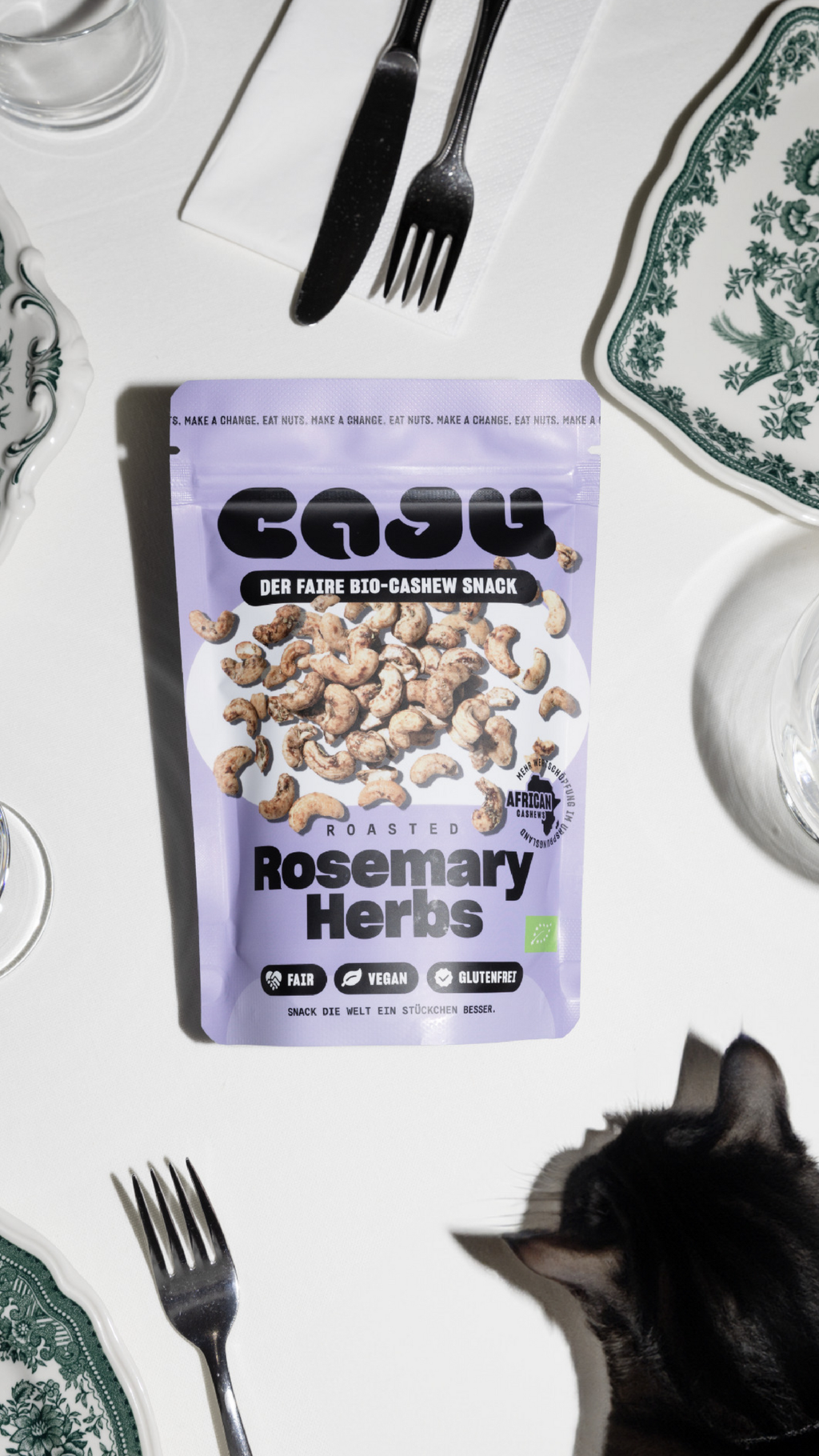 Cashews - roasted ROSEMARY HERBS