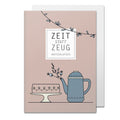 Gutscheinkarte „Zeit statt Zeug" – Kaffeeklatsch