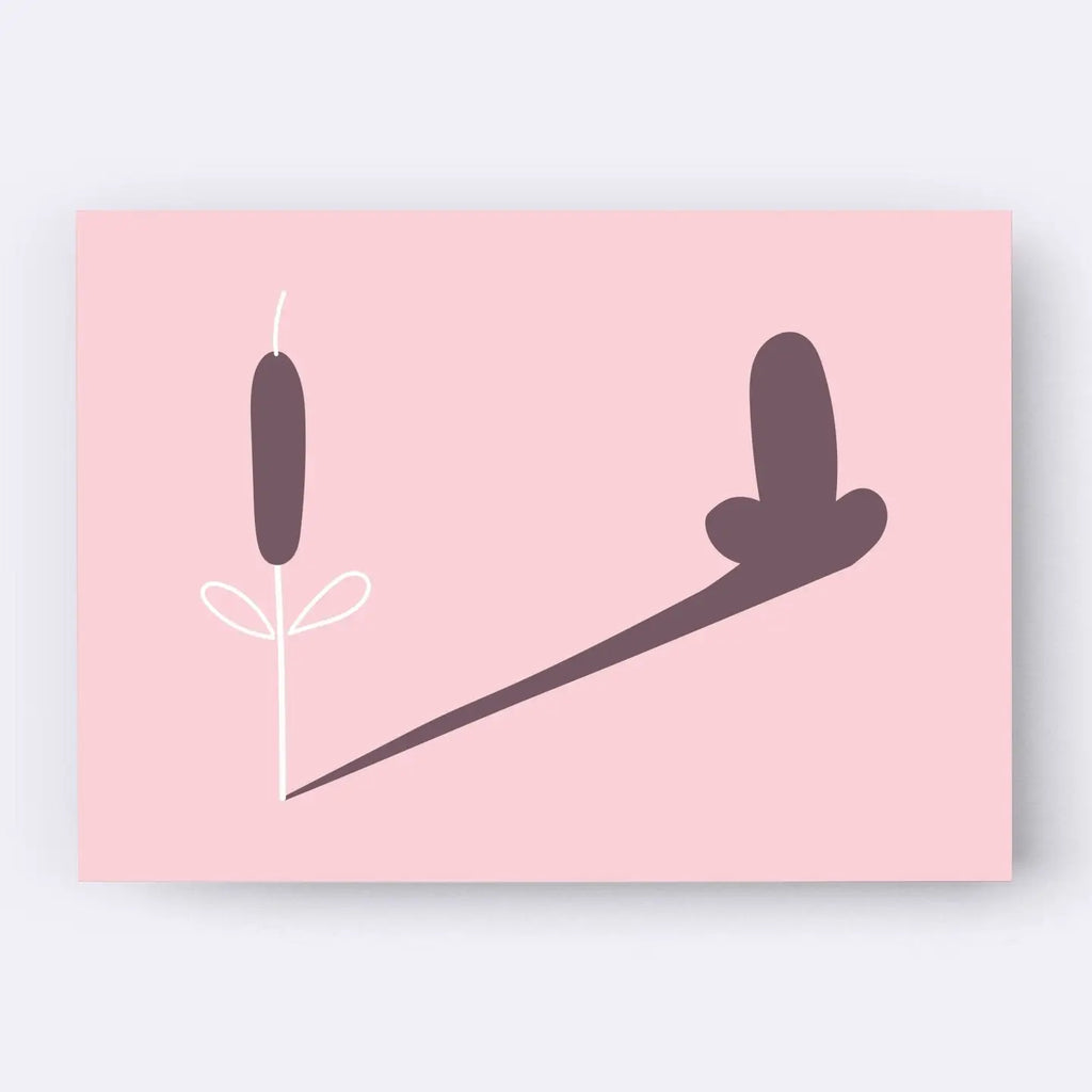 Postkarte - Schattenspiel