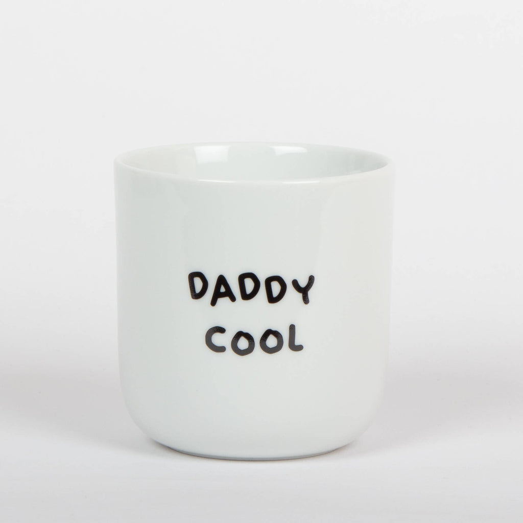 Porzellanbecher "daddy cool"