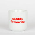 Porzellanbecher „Santas Favourite“