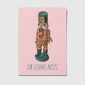 Postkarte - "i'm going nuts"