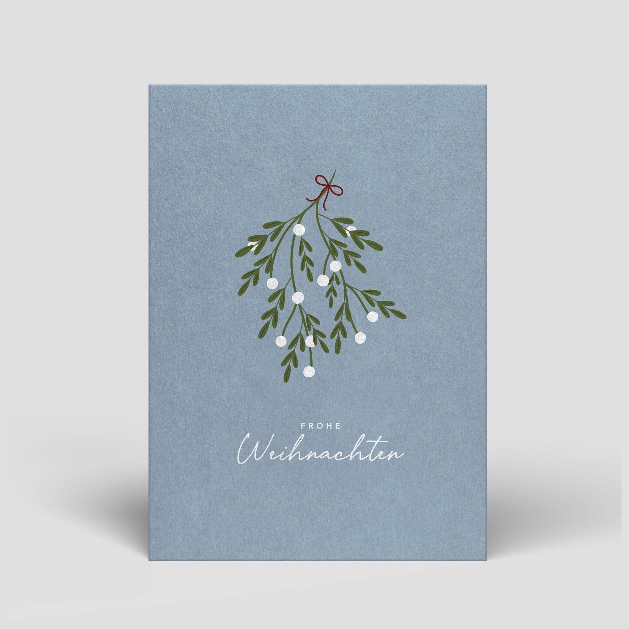 Weihnachtskarte „Mistelzweig“