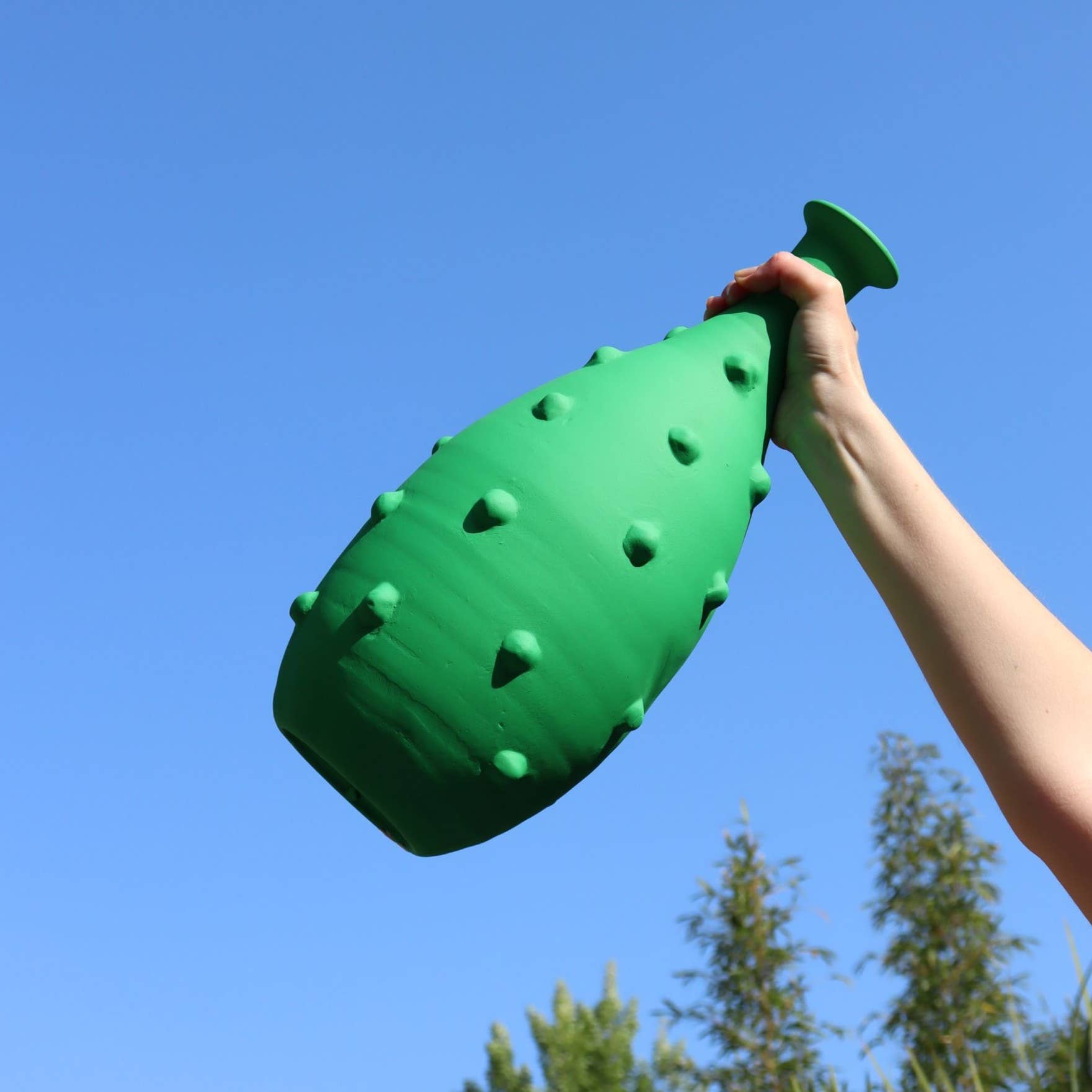 Vase Timgad - Mattgrün