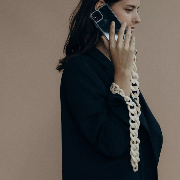 Handykette - Metallic Marble