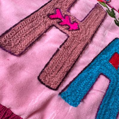 Kissenbezug "live happy"