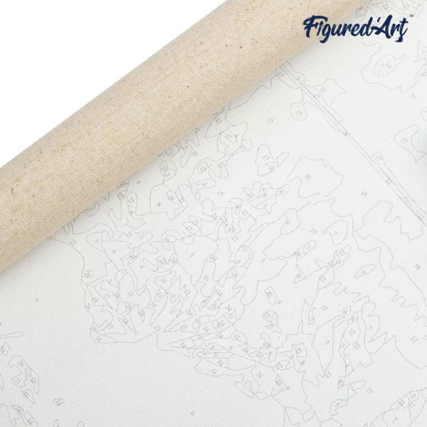 Malen nach Zahlen - Zarter Kuss