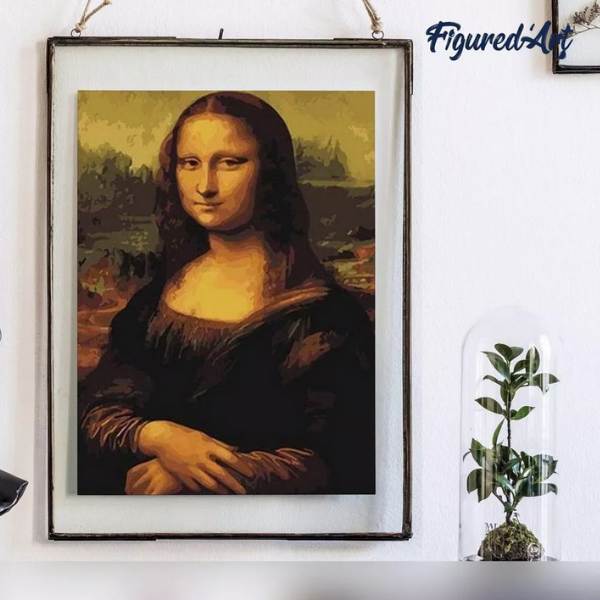 Malen nach Zahlen - Da Vinci - Mona Lisa