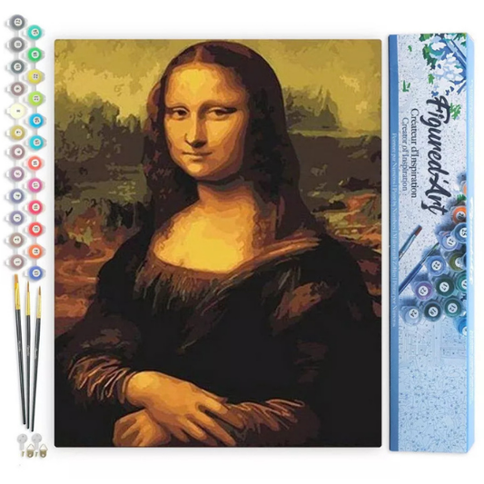 Malen nach Zahlen - Da Vinci - Mona Lisa