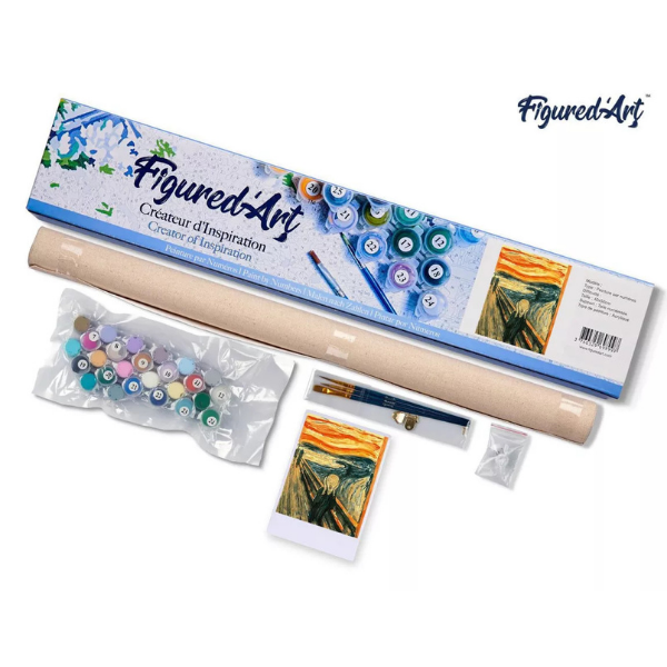 Malen nach Zahlen - Munch - Der Schrei