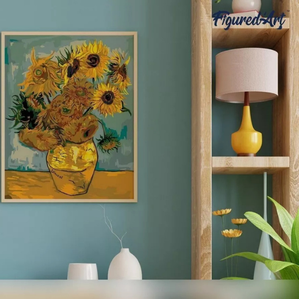 Malen nach Zahlen - Van Gogh - Sonnenblumen