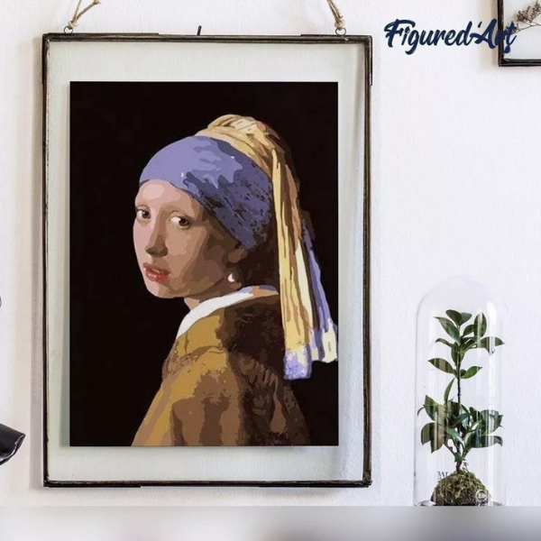 Malen nach Zahlen - Vermeer - Das Mädchen mit dem Perlenohrring