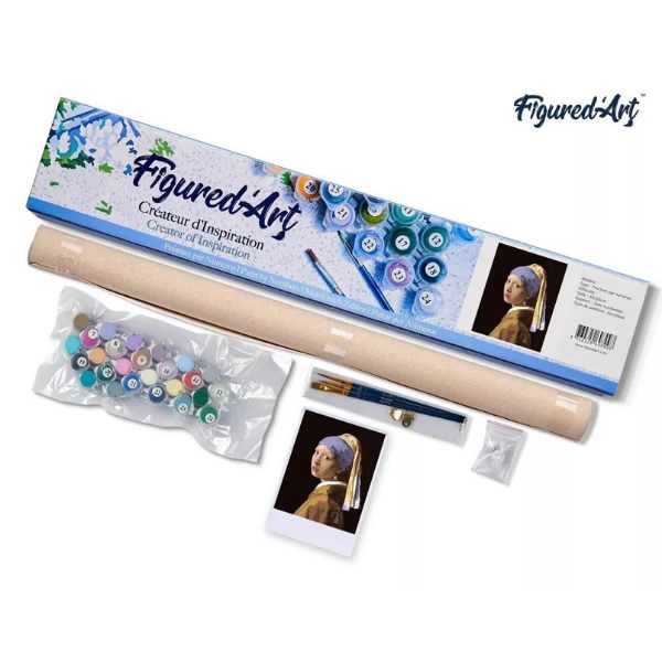 Malen nach Zahlen - Vermeer - Das Mädchen mit dem Perlenohrring