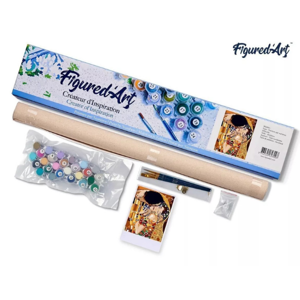 Malen nach Zahlen - Zarter Kuss