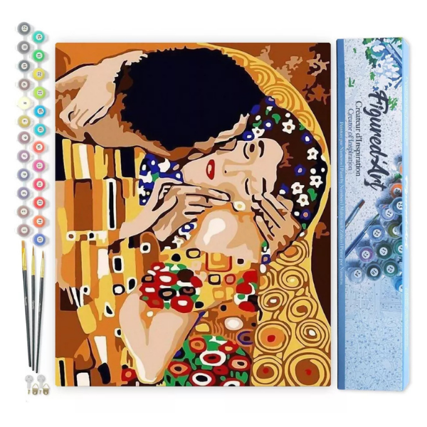 Malen nach Zahlen - Zarter Kuss