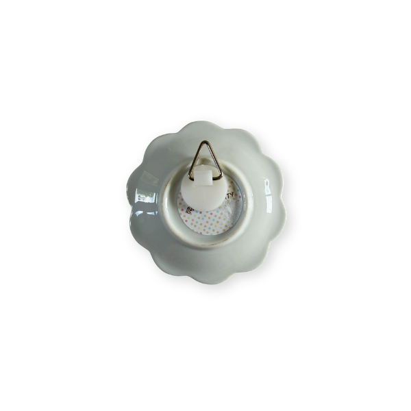 Vintage Mini-Wandteller "SCHNICK-SCHNACK" | Upcycling Unikat | 8 cm