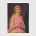 Lustige Postkarte von Studio Mirabella mit dem Spruch „May they burn in hell“