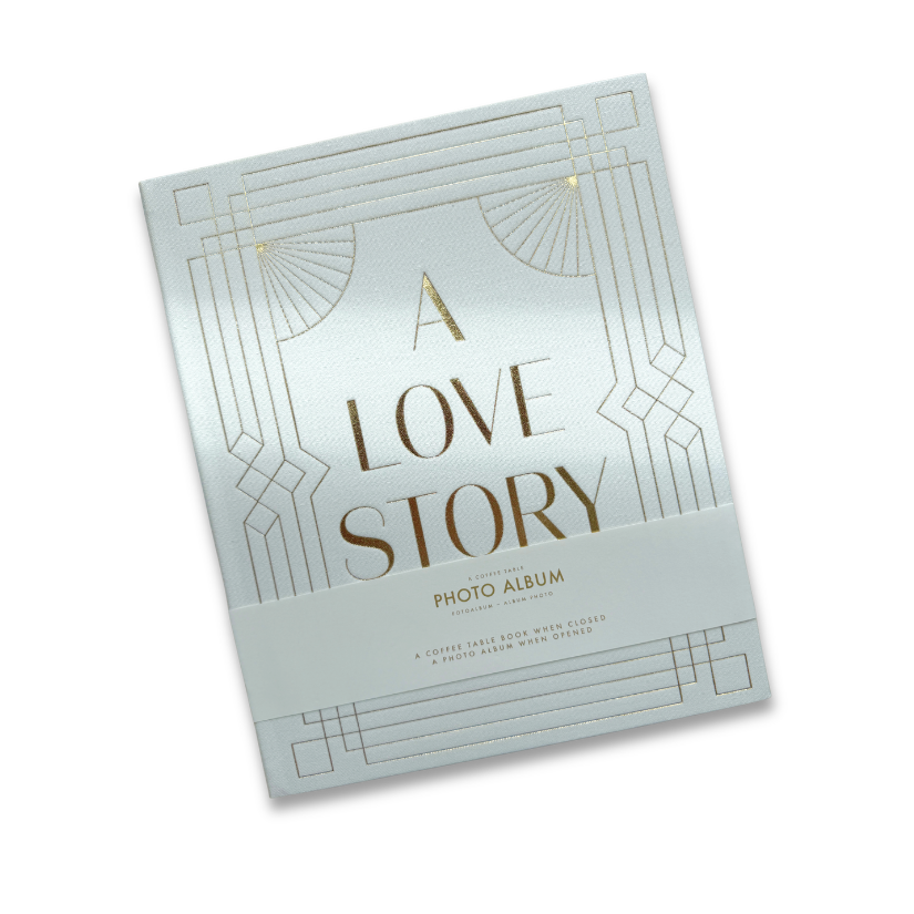 Fotoalbum "A Love Story" | Coffee Table Fotoalbum für Erinnerungen