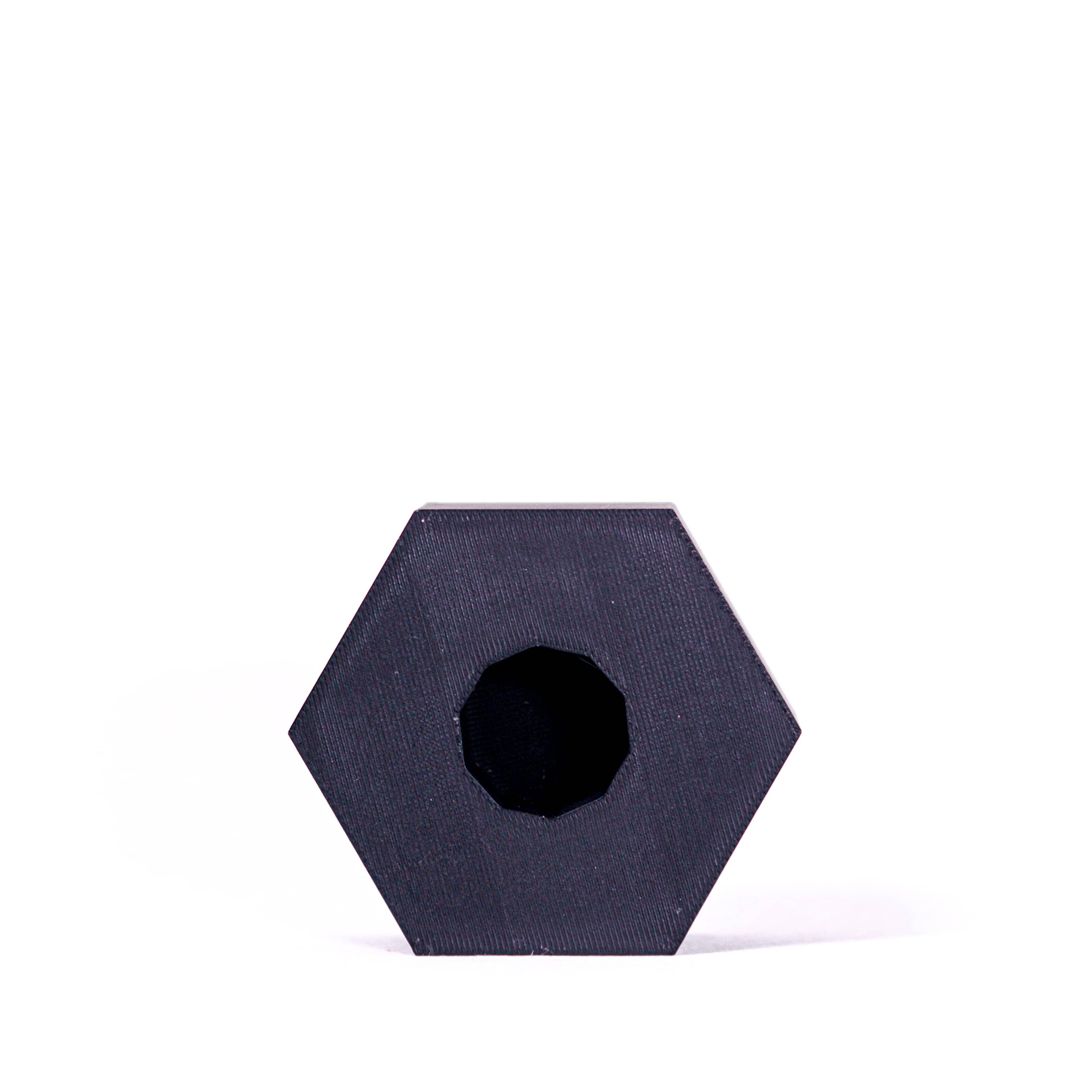 ANIS Kerzenhalter - BASE - schwarz