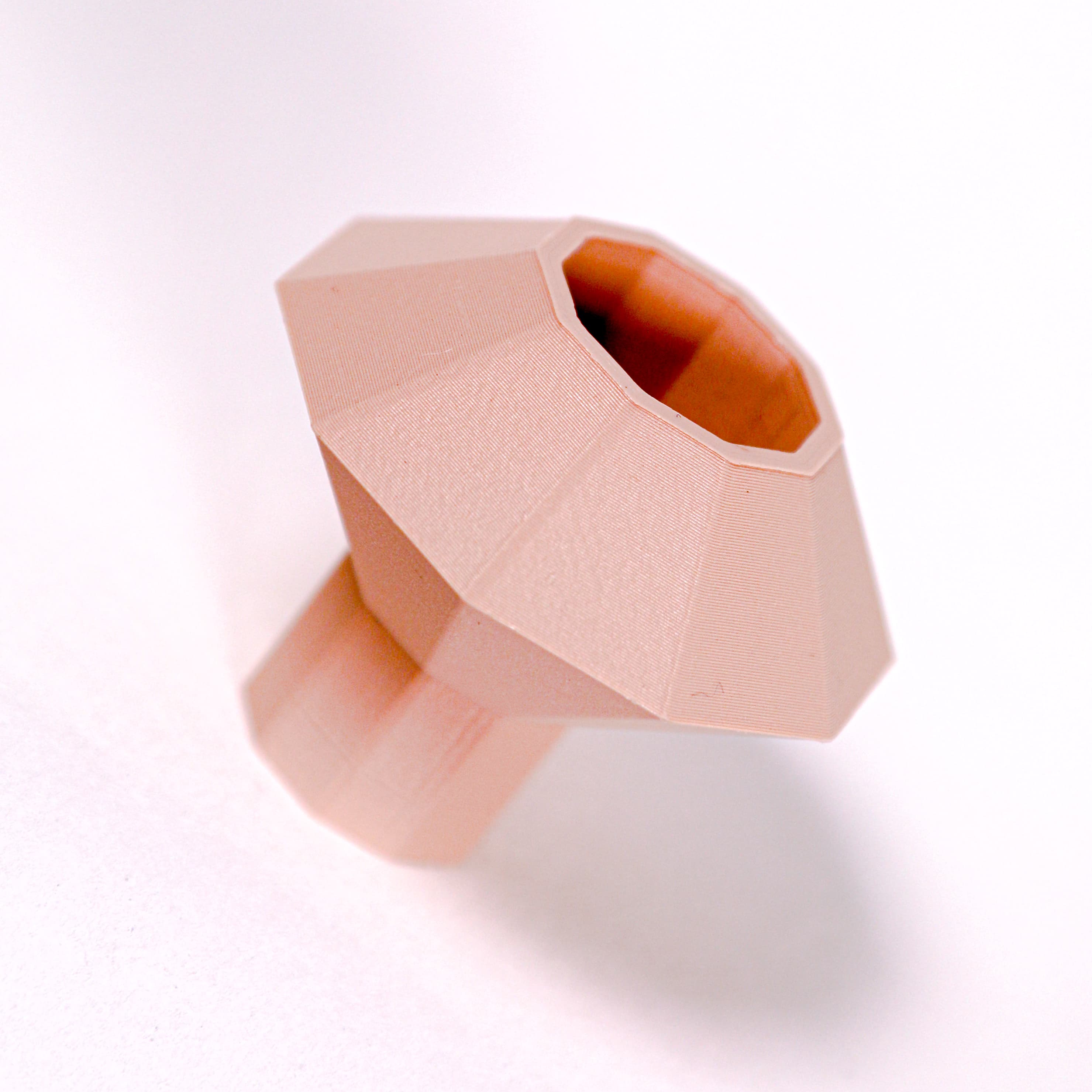 ANIS Kerzenhalter - DIAMANT - beige