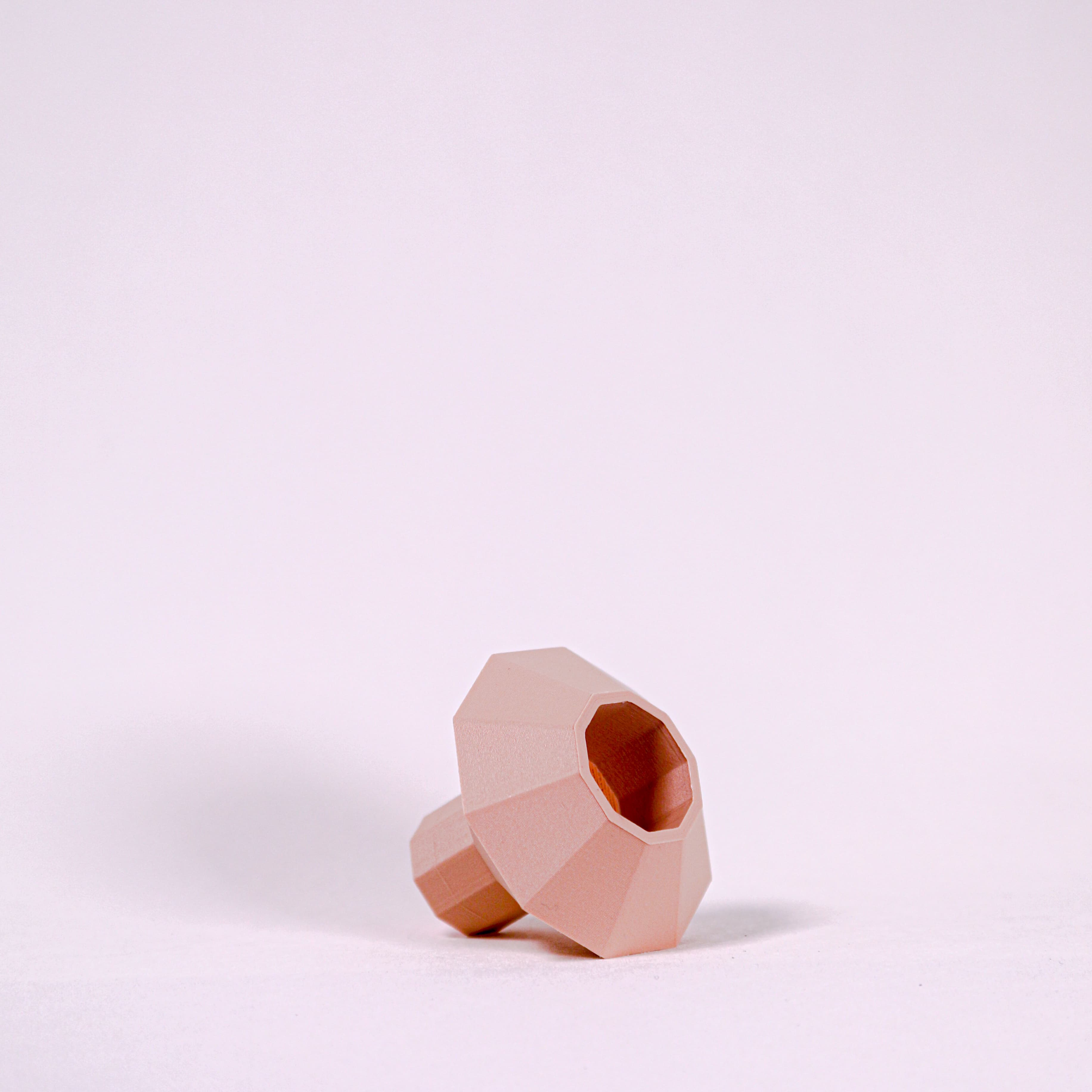 ANIS Kerzenhalter - DIAMANT - beige