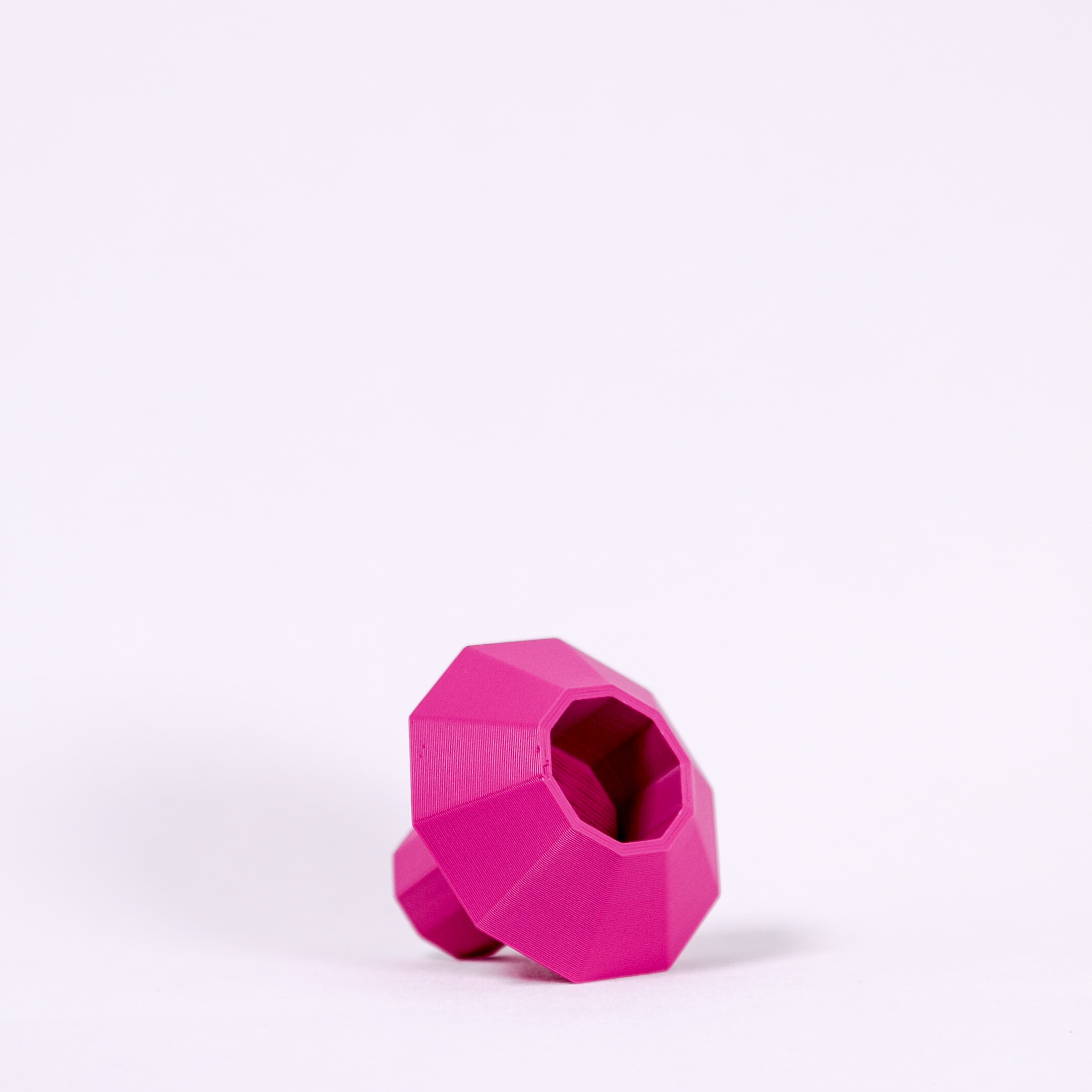 ANIS Kerzenhalter - DIAMANT - magenta