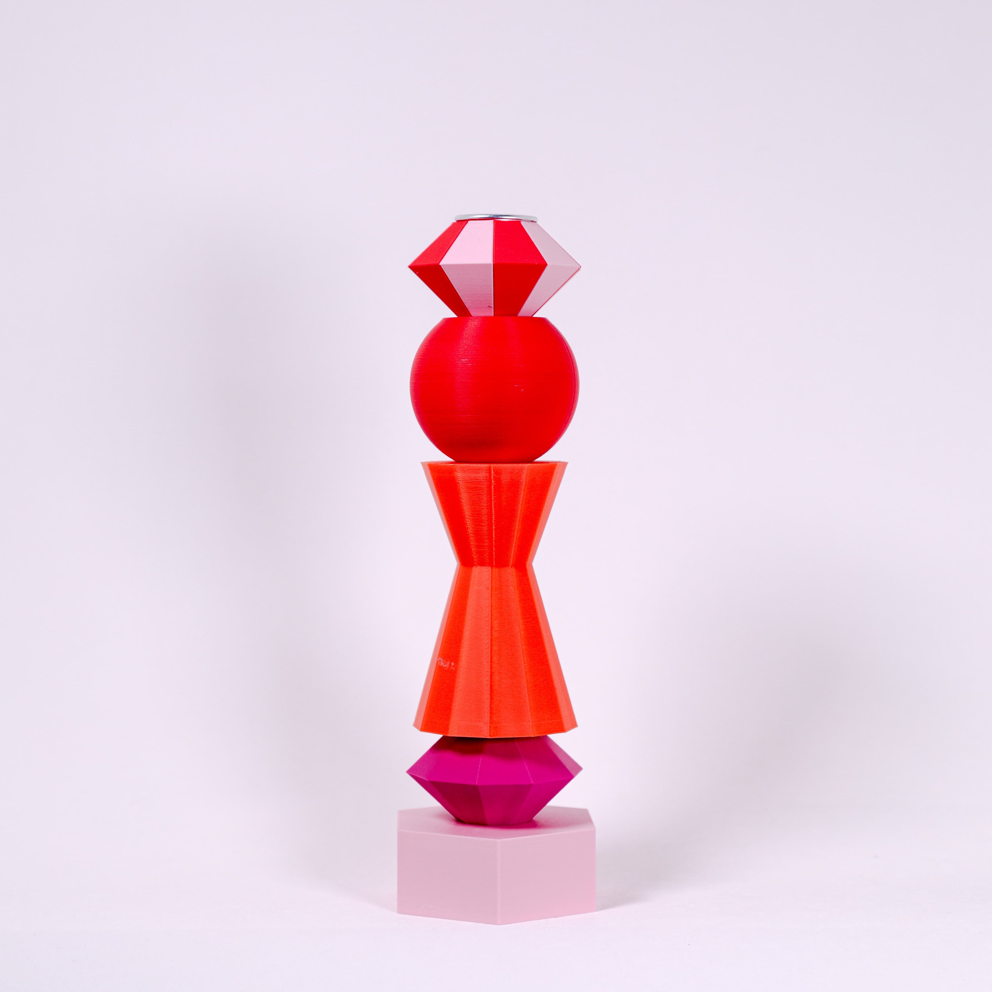 ANIS Kerzenhalter - SPHERE - rot