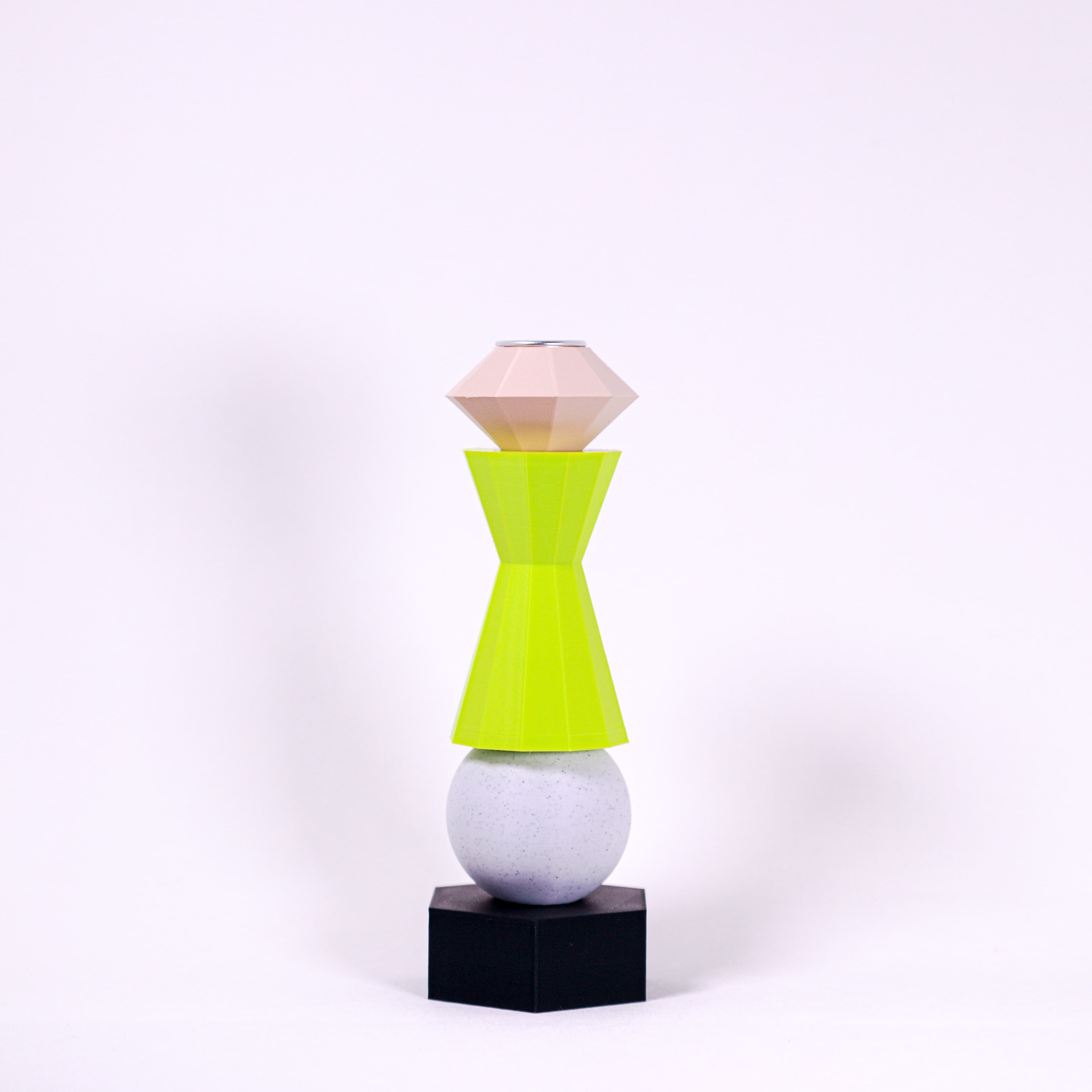 ANIS Kerzenhalter - SPHERE - stein