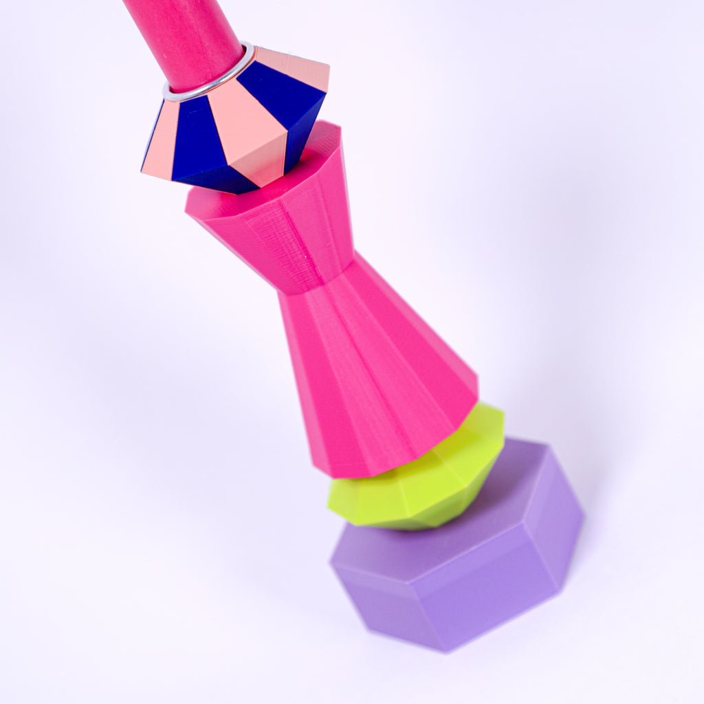 ANIS Kerzenhalter - SPINE - magenta