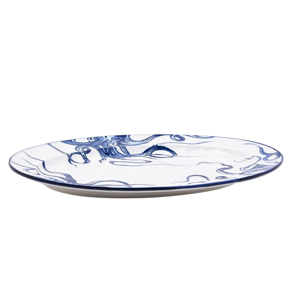 Servierplatte Oktopus