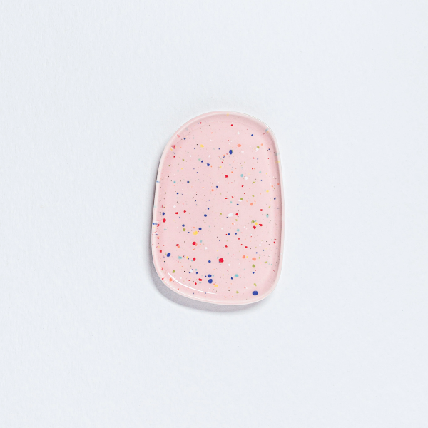 Serviertablett Konfetti