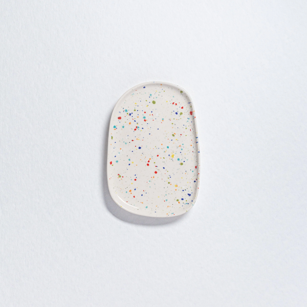 Serviertablett Konfetti